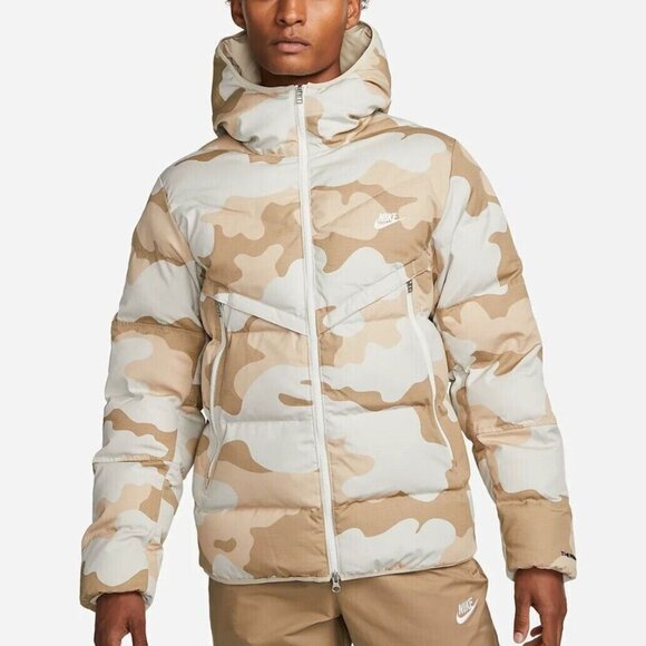 Nike Sportswear Therma-FIT Windrunner Puffer Jacket 'Camo' Sz 2XL XXL DQ4935-072